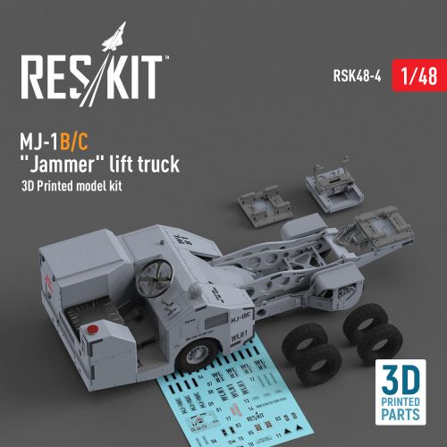 Reskit - MJ-1B/C "Jammer" lift truck  (3D Printed model kit) (1/48)