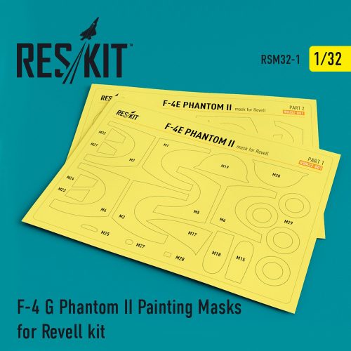 Reskit - F-4G "Phantom II" Pre-cut painting masks for Revell  kit (1/32)