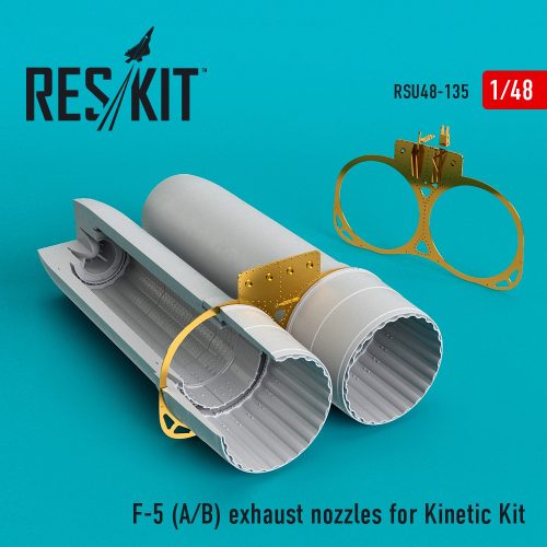 Reskit - F-5 (A,B) exhaust nozzles for Kinetic kit (1/48)