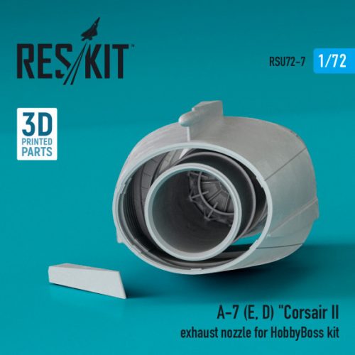 Reskit - A-7 (E,D) "Corsair II exhaust nozzle for HobbyBoss kit (3D Printed) (1/72)