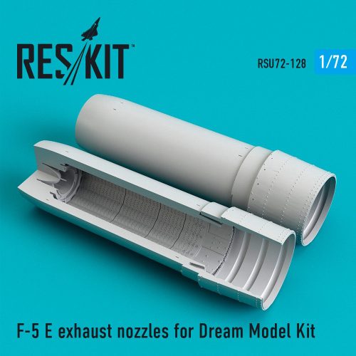 Reskit - F-5E "Tiger II" exhaust nozzles for Dream Model kit (1/72)