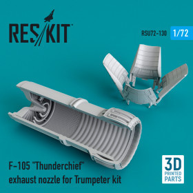 Reskit - F-105 "Thunderchief" exhaust nozzle for Trumpeter kit (1/72)