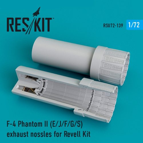 Reskit - F-4 (E,J,F,G,S) "Phantom II" exhaust nozzles for Revell kit (1/72)