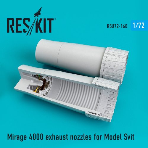 Reskit - Mirage IIIE exhaust nozzle for Modelsvit kit (1/72)