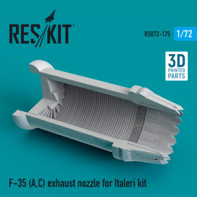 Reskit - F-35 (A,C)  "Lightning II" exhaust nozzle for Italeri kit (1/72)