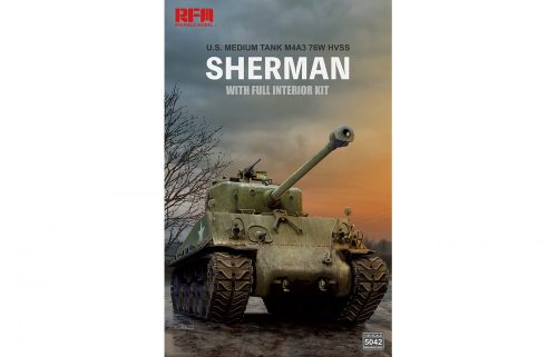 Rye Field Model - M4A3 76W HVSS Sherman w/full interior