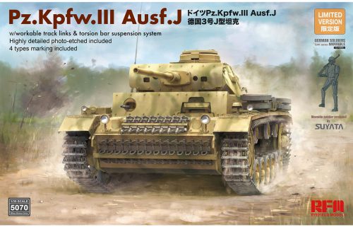 Rye Field Model - Pz. Kpfw. III Ausf. J w/workable track links