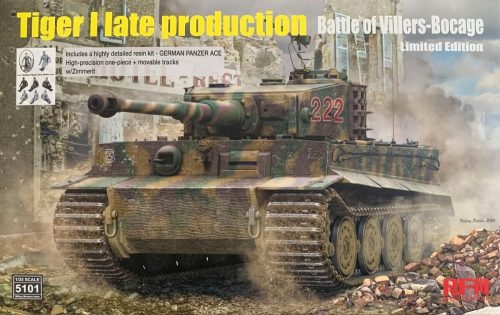 Rye Field Model - Tiger I late production (Battle of Villers-Bocage)