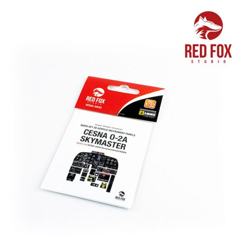 Red Fox Studio - 1/32 Cesna O-2A Skymaster (for Roden Kit)