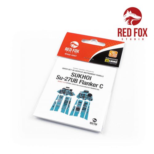 Red Fox Studio - 1/32 Sukhoi Su-27 Flanker C (UB) (for Trumpeter kit)