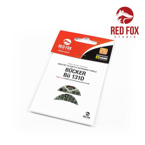 Red Fox Studio - 1/32 Bücker Bü 131D (for ICM kit)