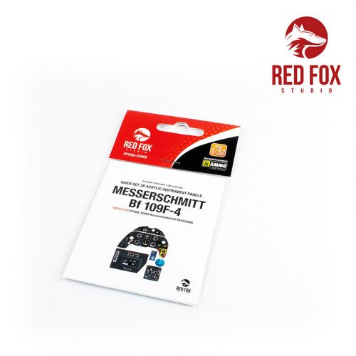 Red Fox Studio - 1/32 Messerschmitt Bf 109F-4 (for Hasegawa Kit)