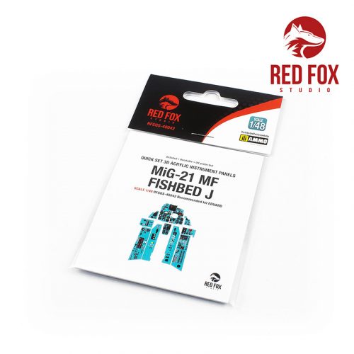 Red Fox Studio - 1/48 MiG-21 MF Fishbed J (for Eduard kit)