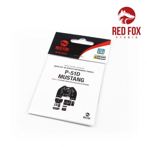 Red Fox Studio - 1/48 P-51D-5 Mustang (for Eduard kit)