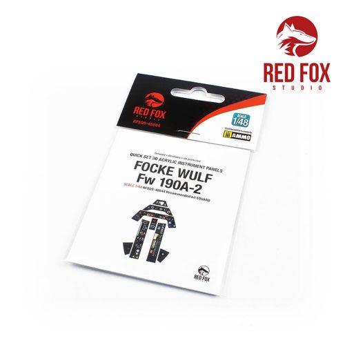 Red Fox Studio - 1/48 Focke Wulf Fw 190A-2 (for Eduard kit)