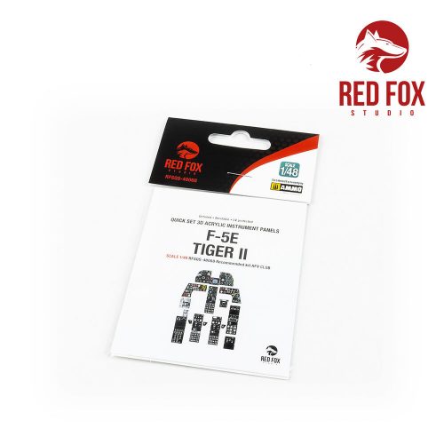 Red Fox Studio - 1/48 F-5E Tiger II (for AFV Club kit)