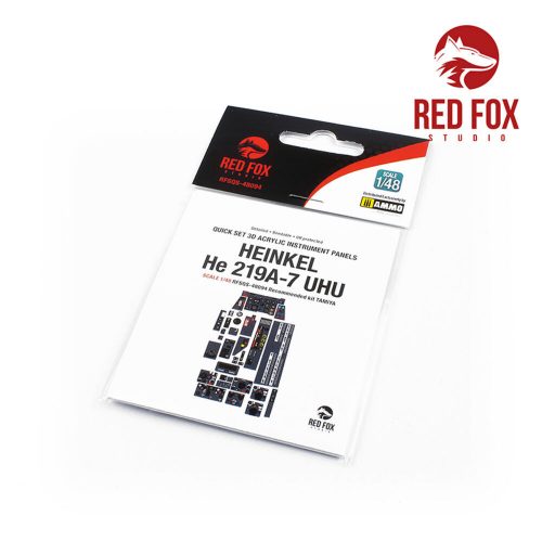 Red Fox Studio - 1/48 HE 219A-7 Uhu (for Tamiya kit)