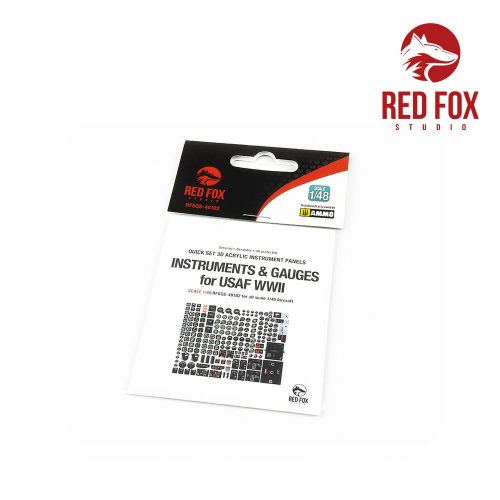 Red Fox Studio - 1/48 Instruments & gauges set for USAF WWII (Independent)