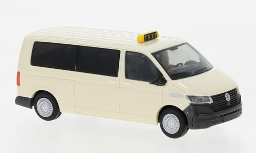 Rietze - VW T6.1 Bus, hellbeige, Taxi (D), 1:87