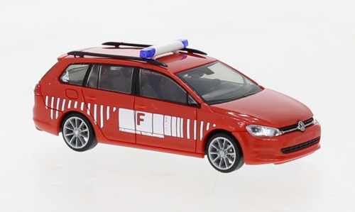 Rietze - VW Golf VII Variant, Feuerwehr Waiblingen, 1:87