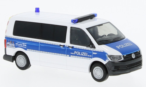 Rietze - VW T6 Bus, Polizei Rheinland Pfalz, 1:87