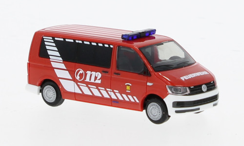 Rietze - VW T6 Bus, Feuerwehr Potsdam, 1:87