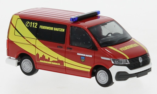 Rietze - VW T6.1, Feuerwehr Bautzen, 1:87