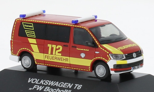 Rietze - VW T6 Bus, Feuerwehr Bocholt, 1:87