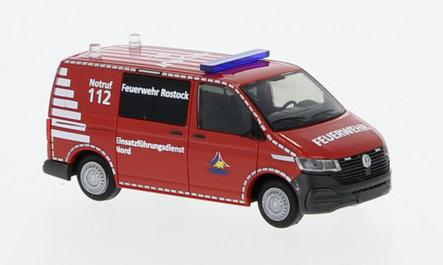 Rietze - VW T6.1, Feuerwehr Rostock, 1:87