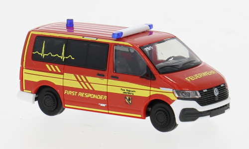 Rietze - VW T6.1, First Responder - Feuerwehr Unterföhring, 1:87