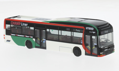 Rietze - MAN Lion s City Hybrid, Regiobus Mittelsachsen CHAMP Liner, 1:87