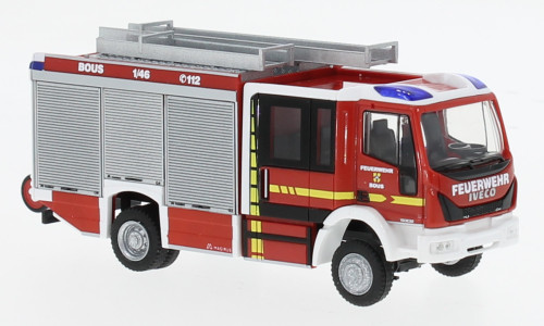 Rietze - Iveco Magirus HLF Team Cab, Feuerwehr Bous, 1:87