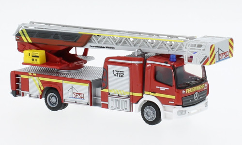 Rietze - Mercedes Atego Magirus DLK 32, 2019, Staatliche Feuerwehrschule Würzburg, 1:87