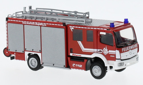 Rietze - Mercedes Schlingmann Varus HLF, Feuerwehr Dingolfing, 1:87