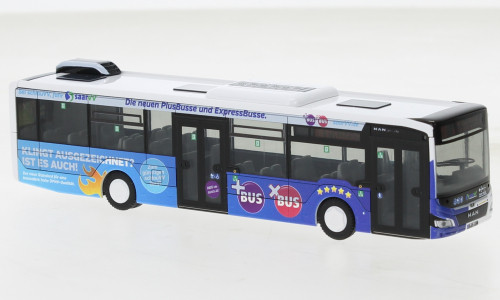 Rietze - MAN Lion s City 12, 2018, SaarVV - PlusBus, 1:87