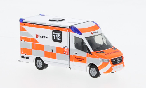 Rietze - System Strobel RTW, 2018, Malteser Koblenz, 1:87