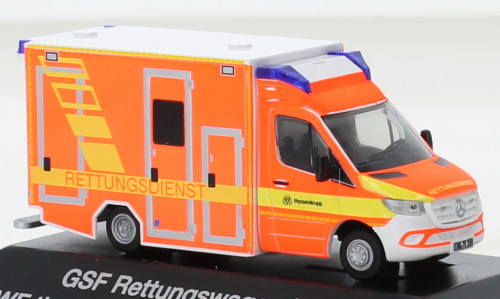 Rietze - GSF RTW, 2018, WF thyssenkrupp Steel Europe AG, 1:87