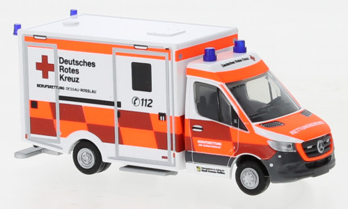 Rietze - Wietmarscher Ambulanzfahrzeuge RTW, 2018, DRK Dessau-Rosslau, 1:87