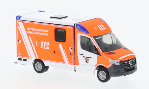 Rietze - System Strobel RTW, 2018, Rettungsdienst Kreis Euskirchen, 1:87