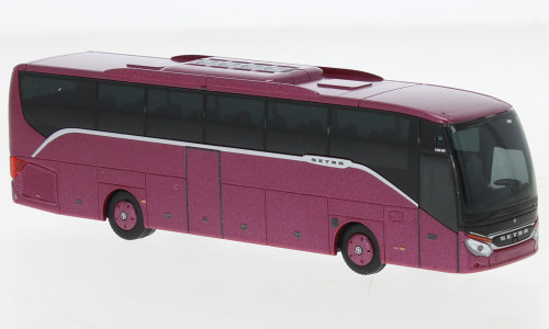 Rietze - Setra S 515 HD, dunkelrosa, Vorführdesign, 1:87