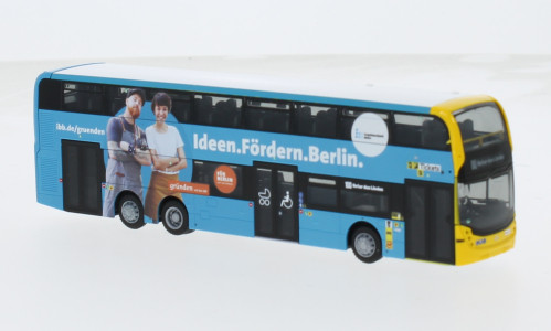 Rietze - Alexander Dennis Enviro 500, BFG - IBB Förderbank Berlin, 1:87