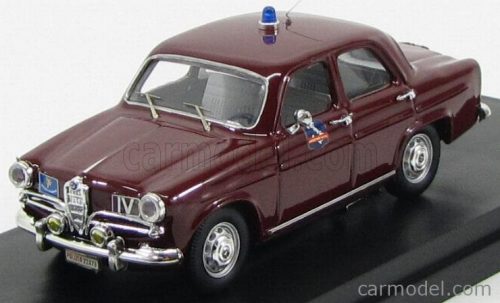 Rio-Models - Alfa Romeo Giulietta 50Th Anniversary Polizia Autostradale Autostrada Del Sole 1964-2014 Bordeaux