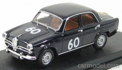 Rio-Models - Alfa Romeo Giulietta Ti N 60 Rally Dolomiti 1961 Dark Blue