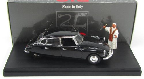 Rio-Models - CITROEN DS19 PRESTIGE 1958 WITH PAPA - POPE GIOVANNI XXIII BLACK