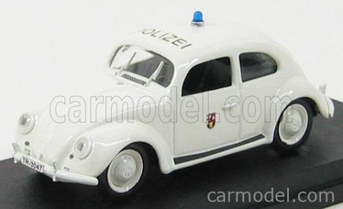 Rio-Models - Volkswagen Beetle Polizei 1953 White