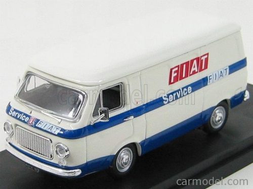 Rio-Models - Fiat 238 Van - Assistenza Fiat 1971 White Blue