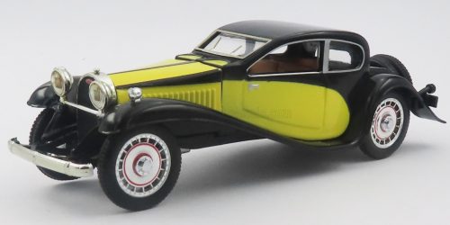 Rio-Models - BUGATTI TYPE T50 1933 BLACK YELLOW