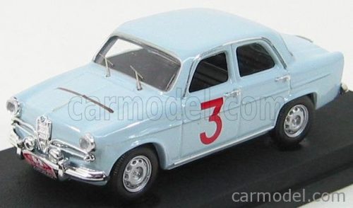 Rio-Models - Alfa Romeo Giulietta Ti N 3 Rally Montecarlo 1960 E.Carlsson Light Blue