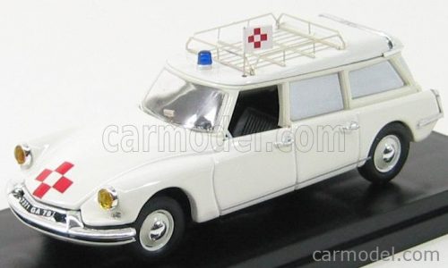 Rio-Models - Citroen Id19 Break Ambulance - Ambulanza 1959 (Tv Series Film L'Amante) White