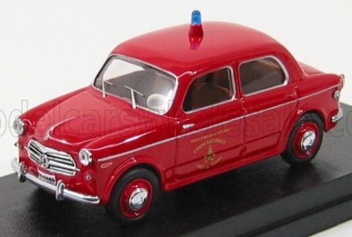 Rio-Models - FIAT 1100/103 T.V. VIGILI DEL FUOCO 1955 - FIRE ENGINE RED